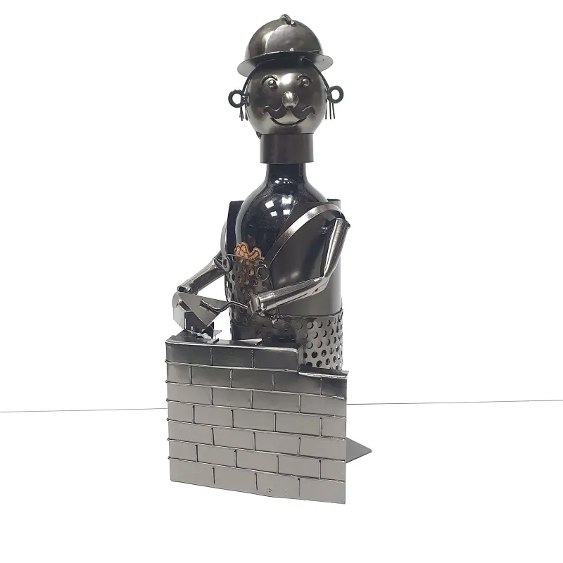 Zidar, suport din metal pentru stical, 18x35 cm